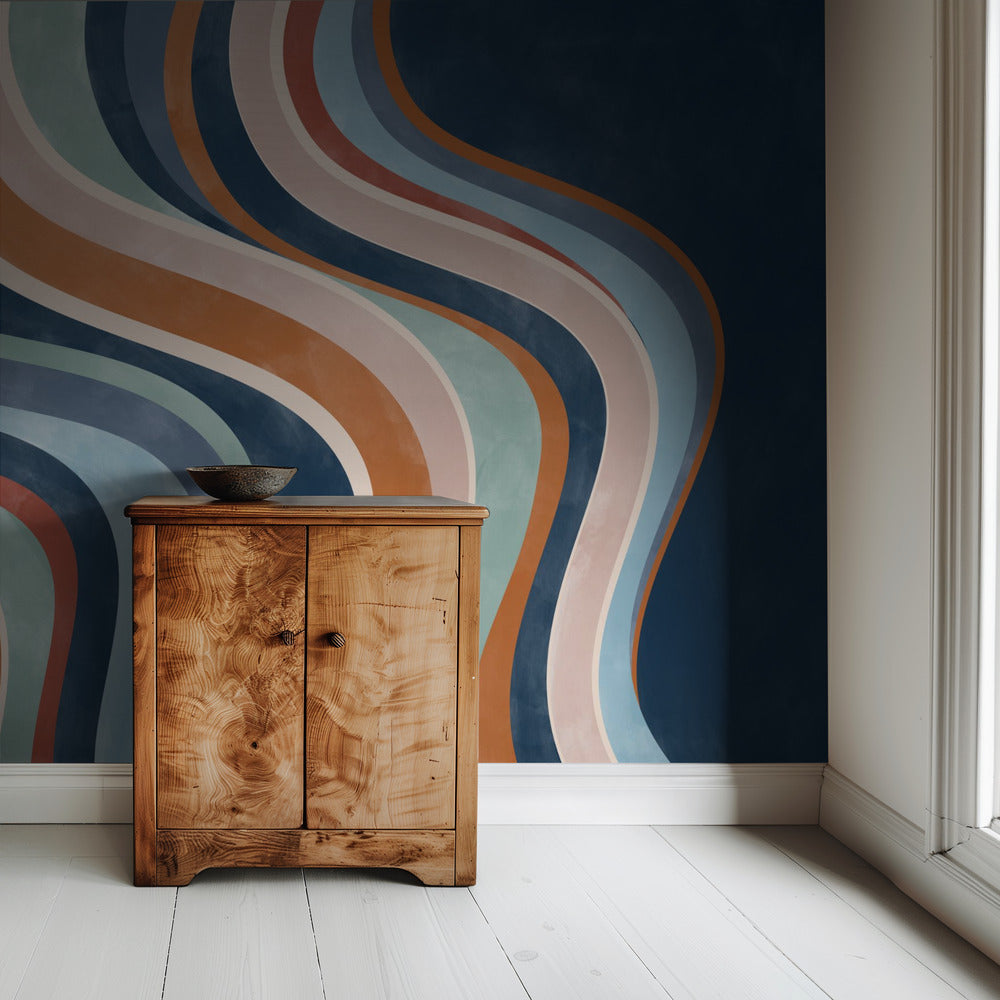 Flowing Stripes | Wallpaper