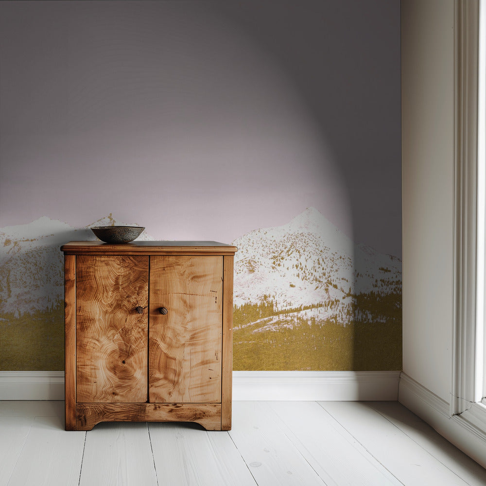 Gold Mountains | Wallpaper