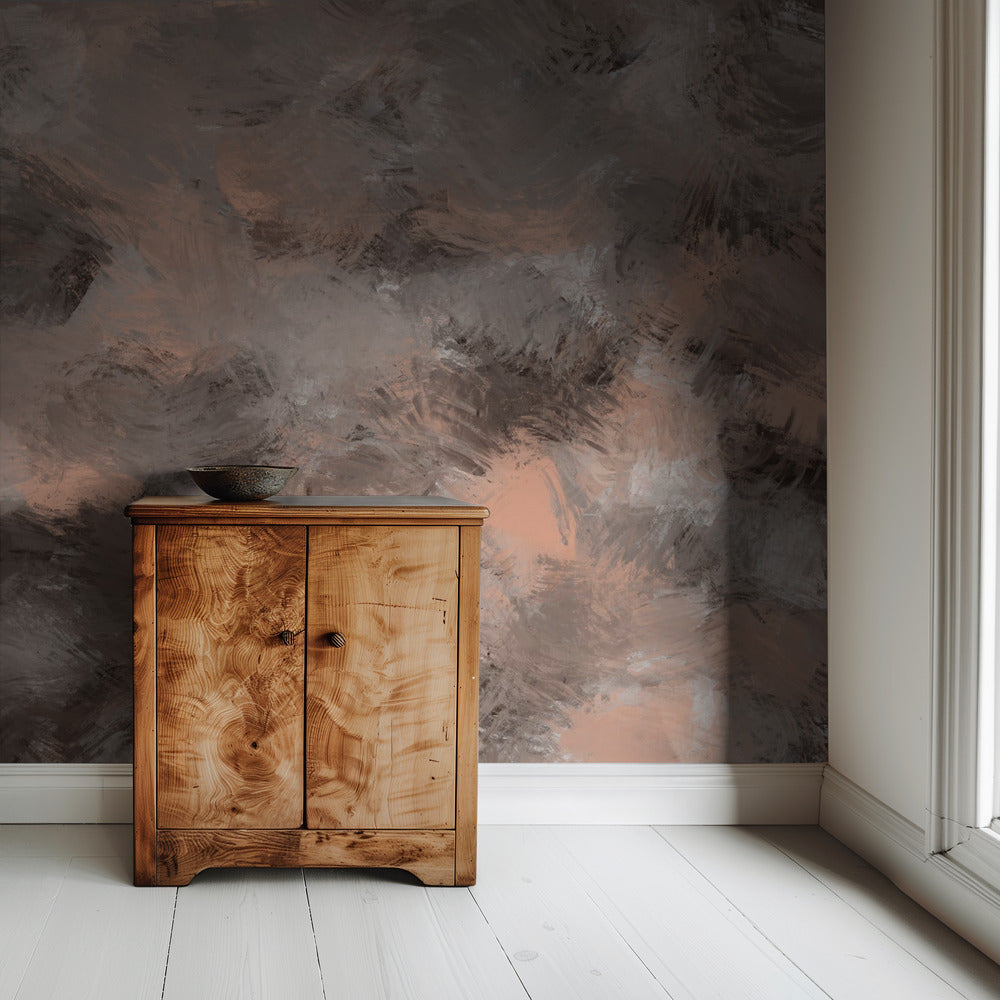 Muted Brush Dance | Wallpaper