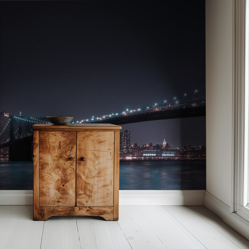 Manhattan Skyline and Brooklyn Bridge | Wallpaper