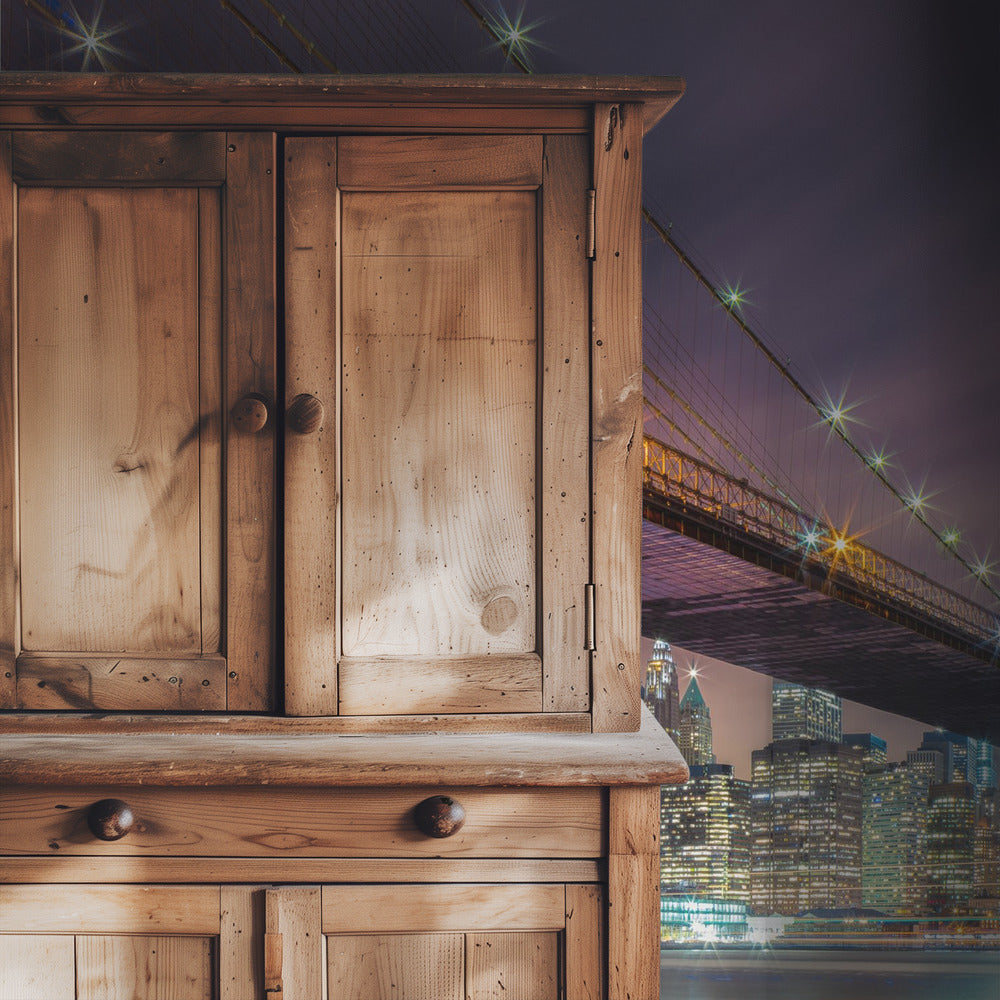 Brooklyn Bridge at Night | Wallpaper