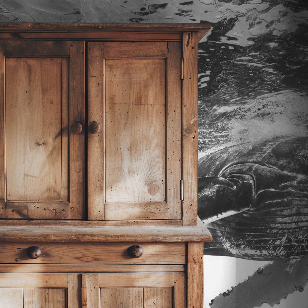 Humpback whale calf | Wallpaper