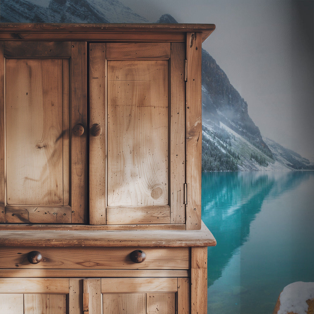 Foggy Lake Louise | Wallpaper