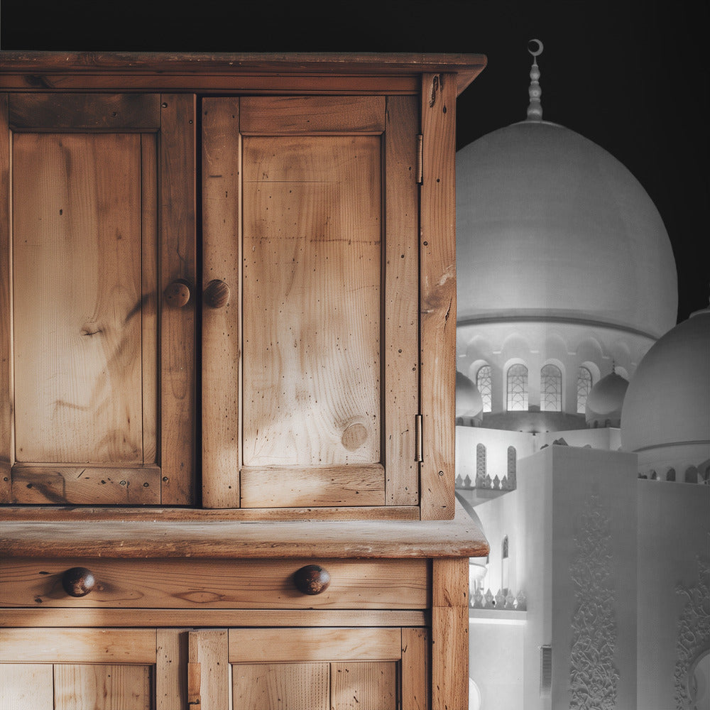 Light of Abu Dhabi Grand Mosque | Wallpaper