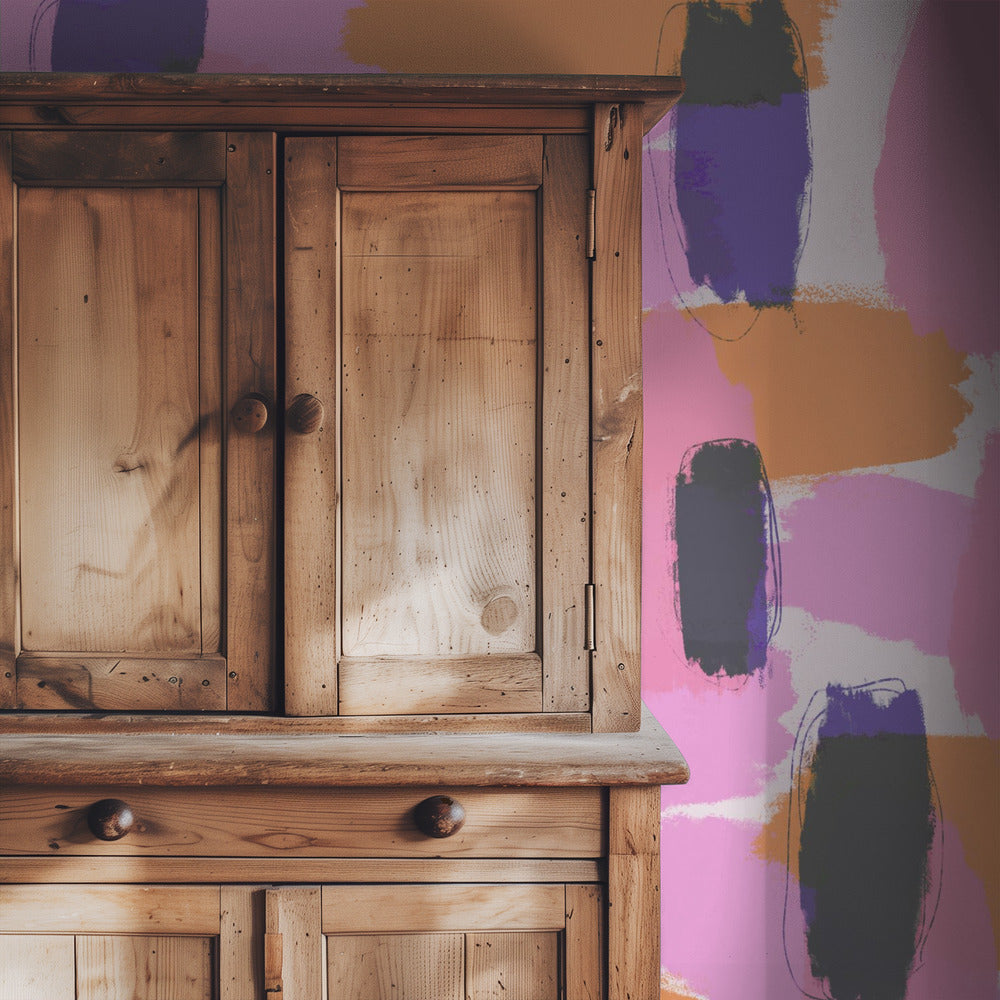 Bold Color Strokes | Wallpaper