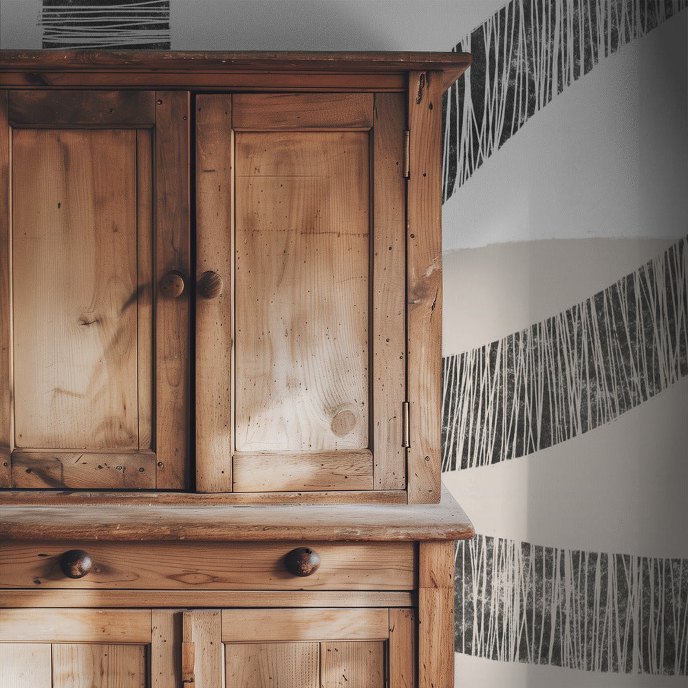 Textured Lines Over A Beige And White Background | Wallpaper