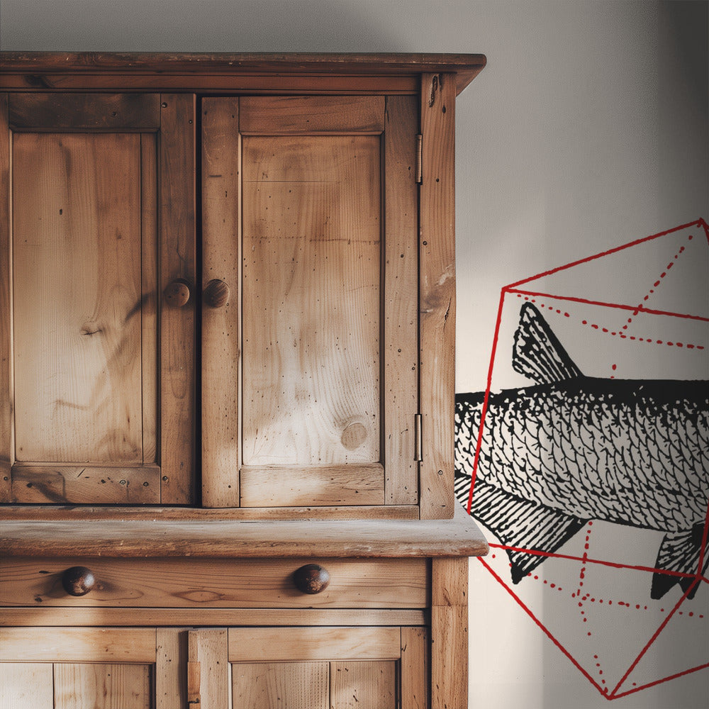 Fish In Geometrics Nº2 | Wallpaper