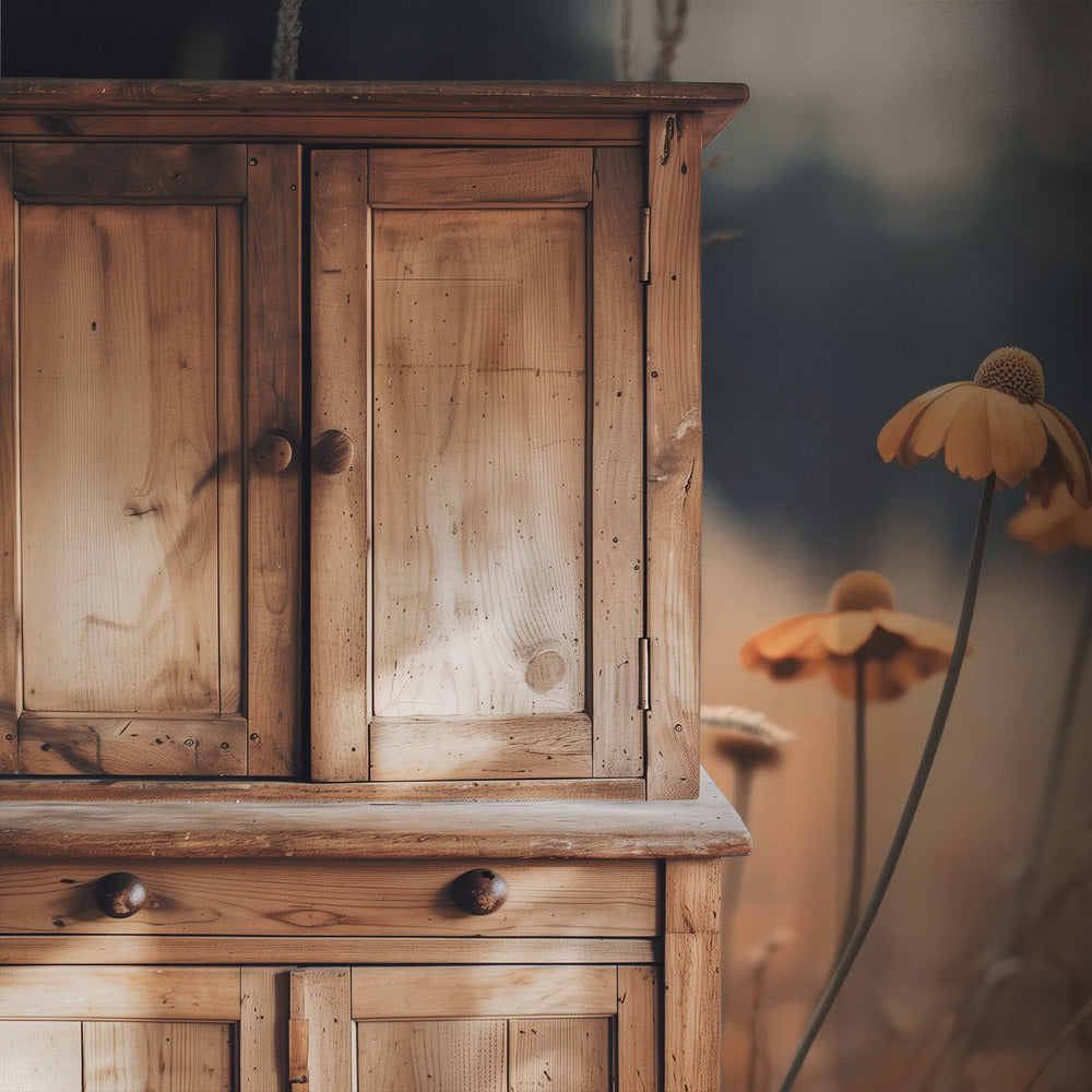 Golden Blossom Field | Wallpaper