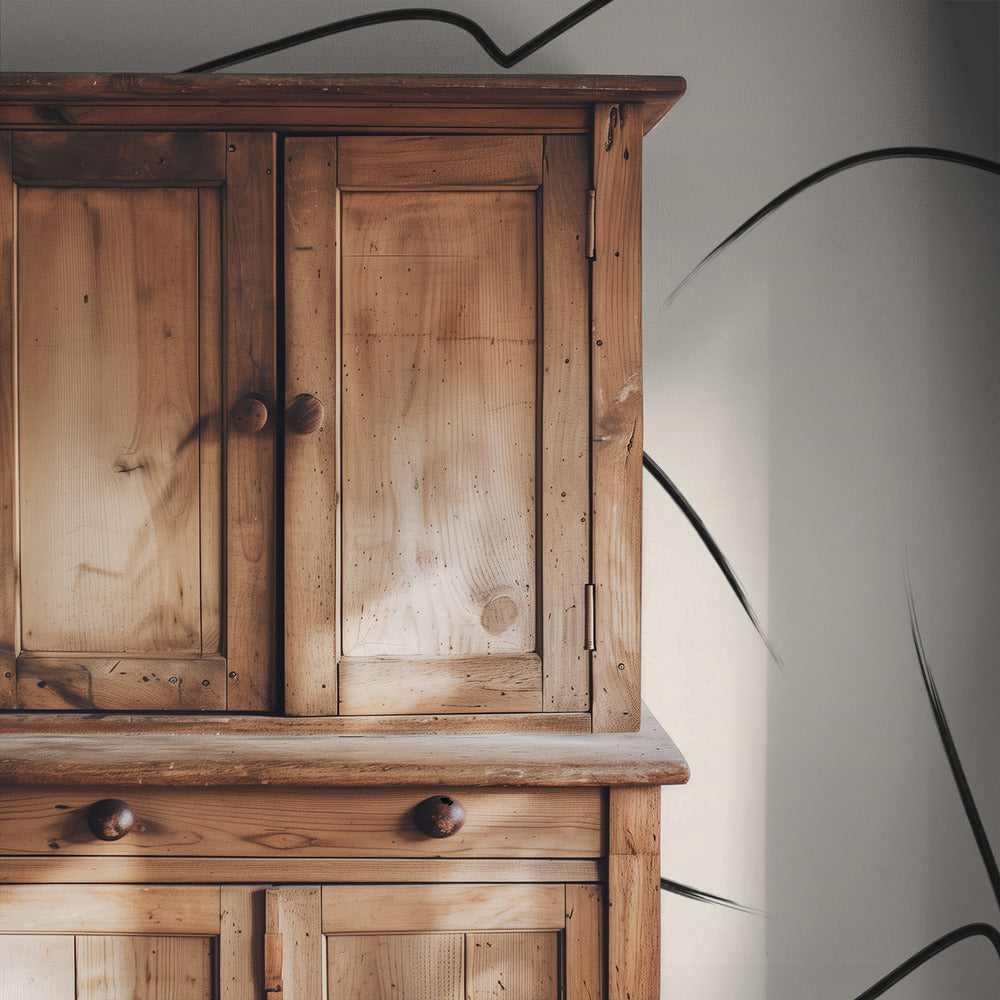 Minimalist Black Curves | Wallpaper