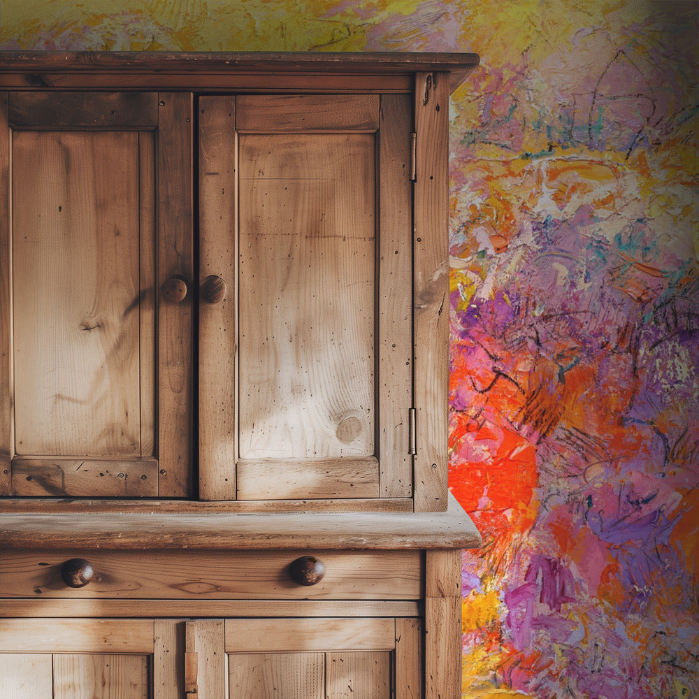 Expressionist Colorful Abstract | Wallpaper