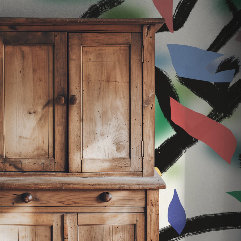 Colorful Branch Dance | Wallpaper