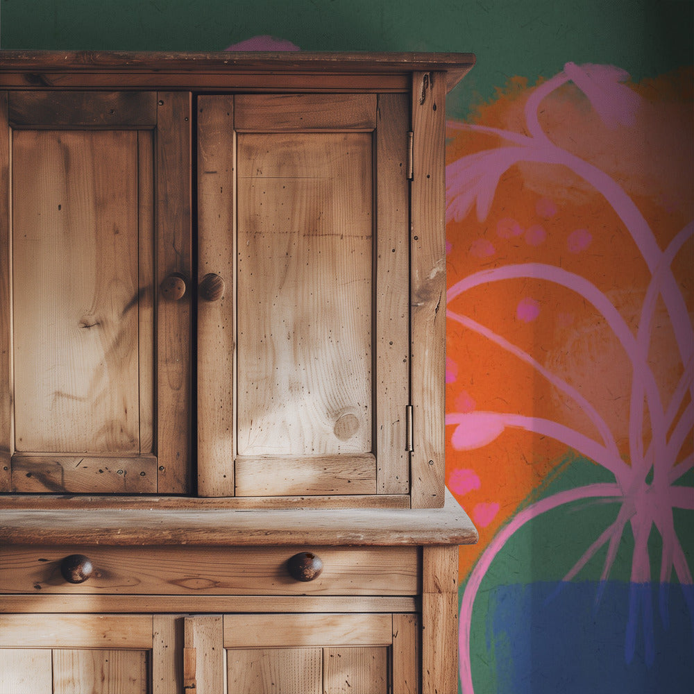 Floral Burst Symphony | Wallpaper