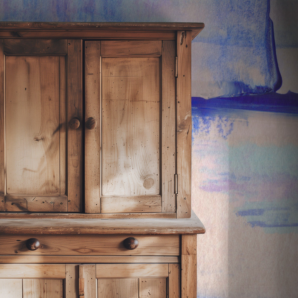 Pastel Colors Blended With Vibrant Blues | Wallpaper