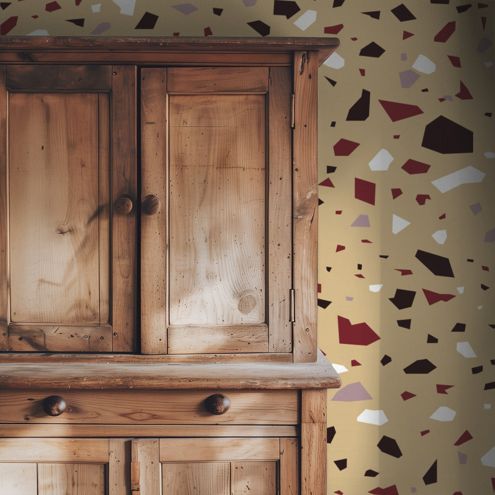 Speckles_Mustard | Wallpaper