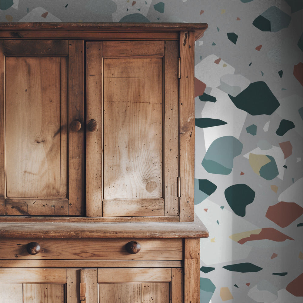 Terrazzo_Grey | Wallpaper