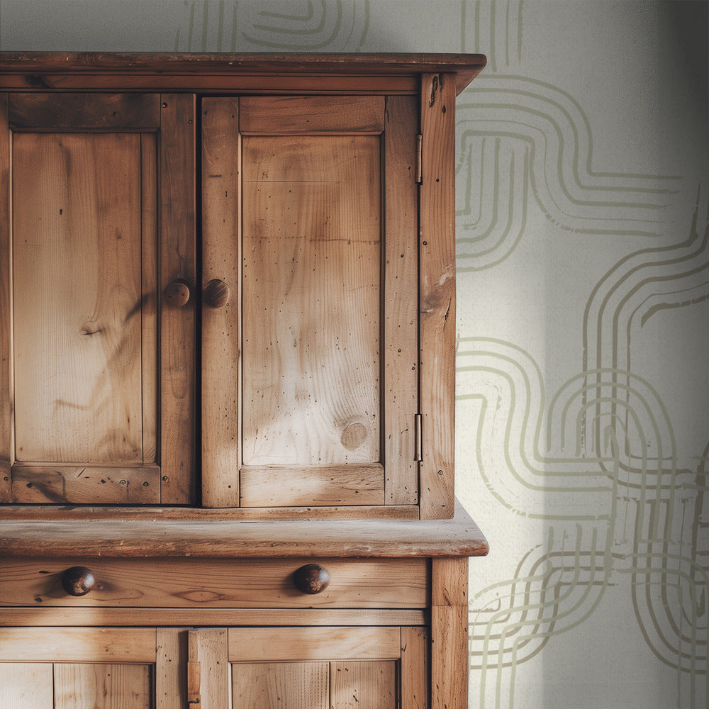 calming essentials traces neutral white | Wallpaper