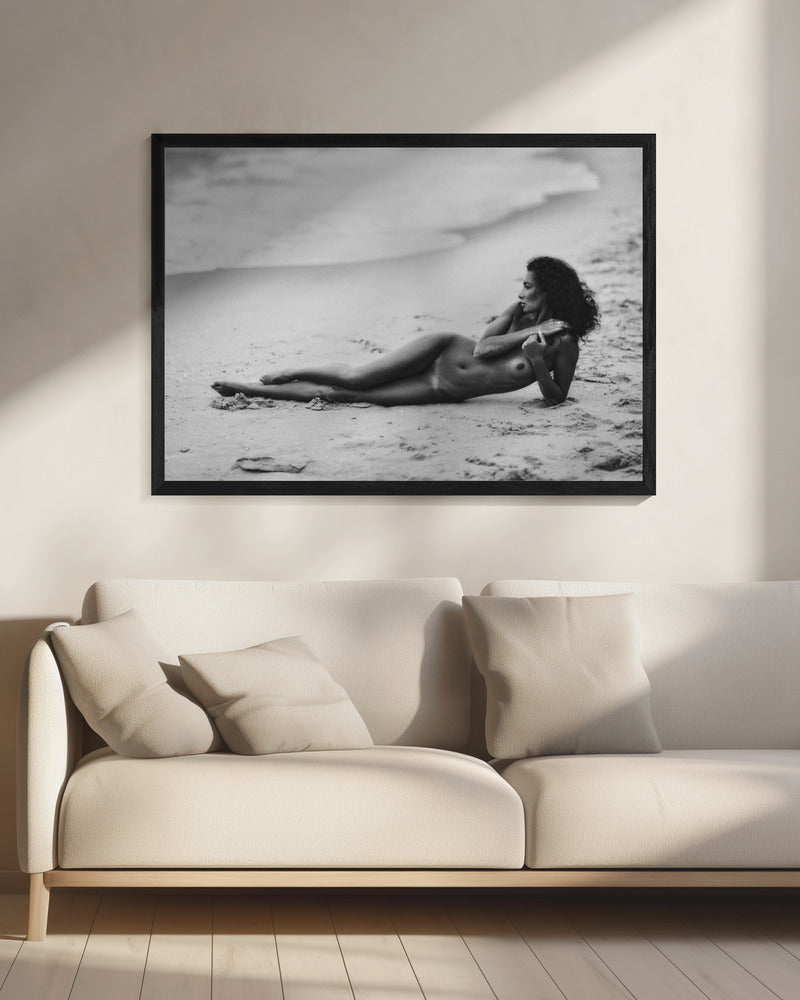 Katrin and the Sea | Canvas