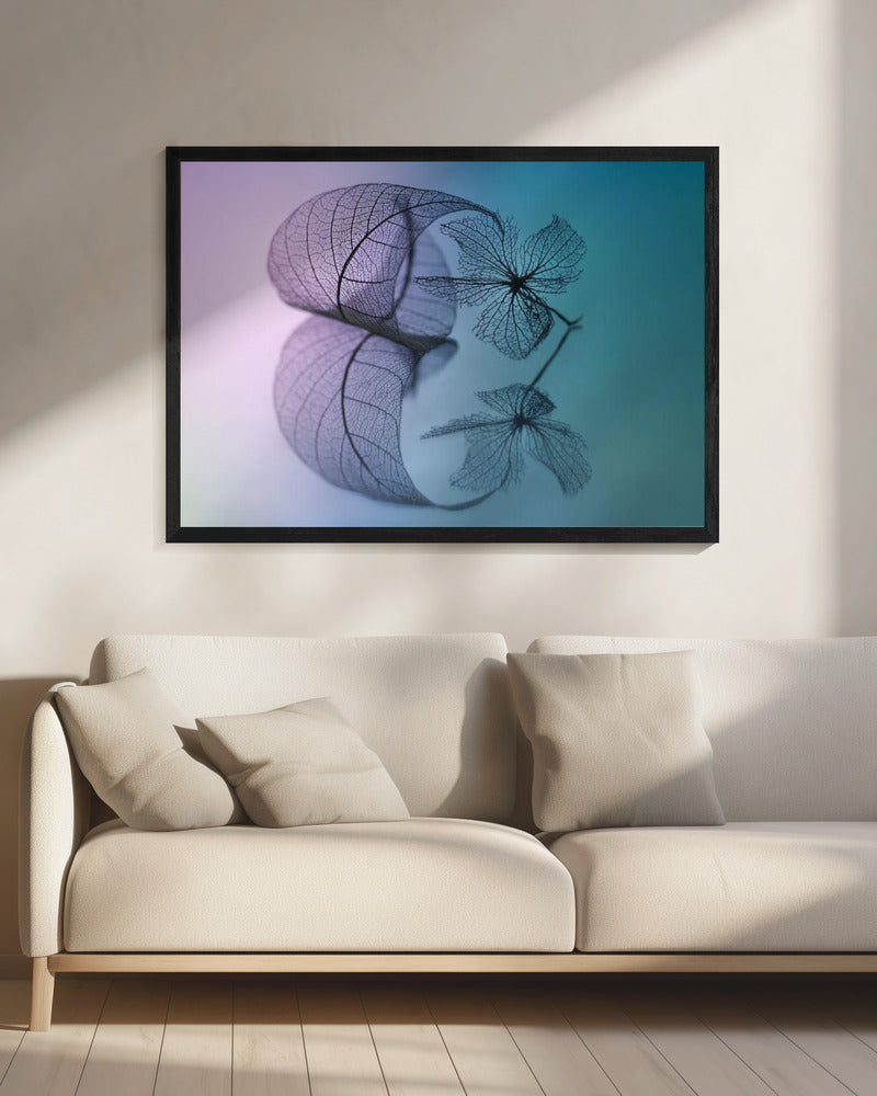 Story of leaf and flower | Canvas
