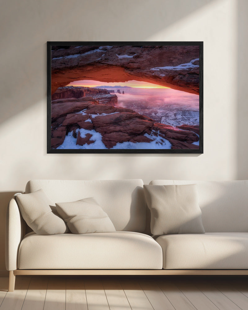 The Moment right before Sunrise | Canvas