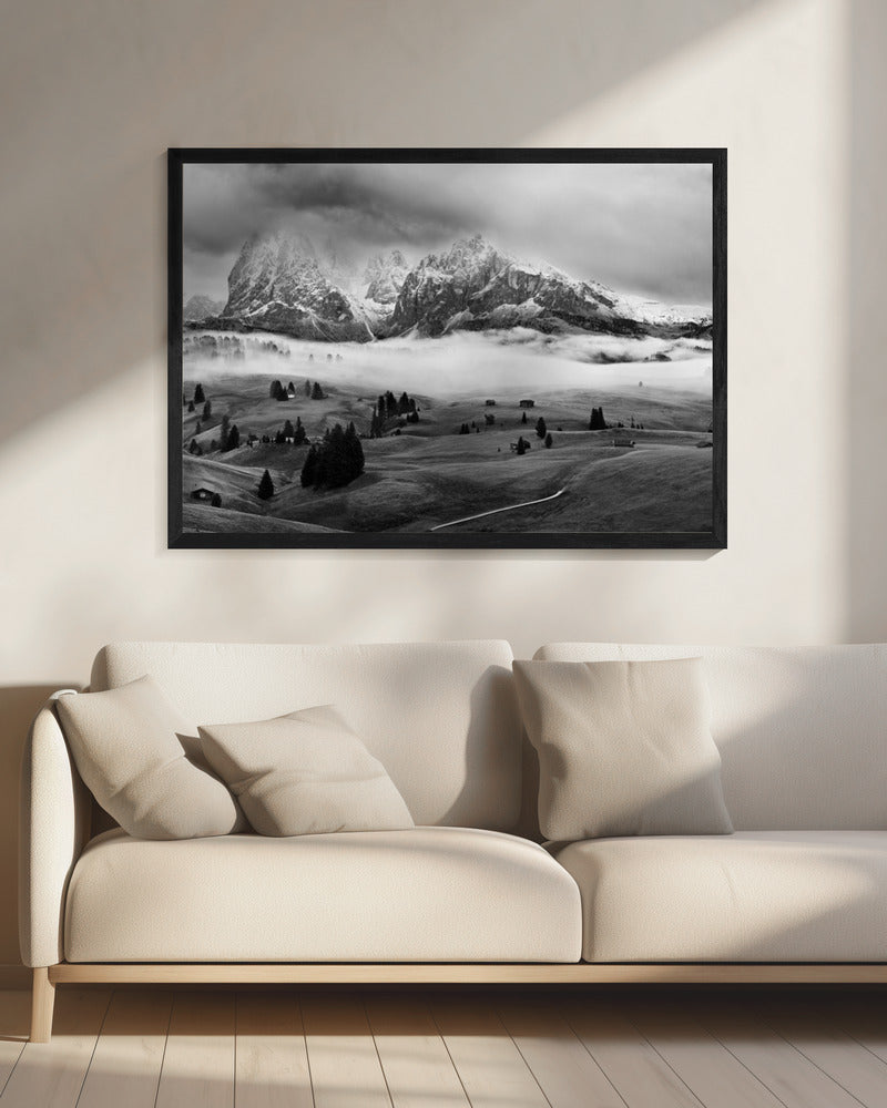 Foggy Dolomites | Canvas