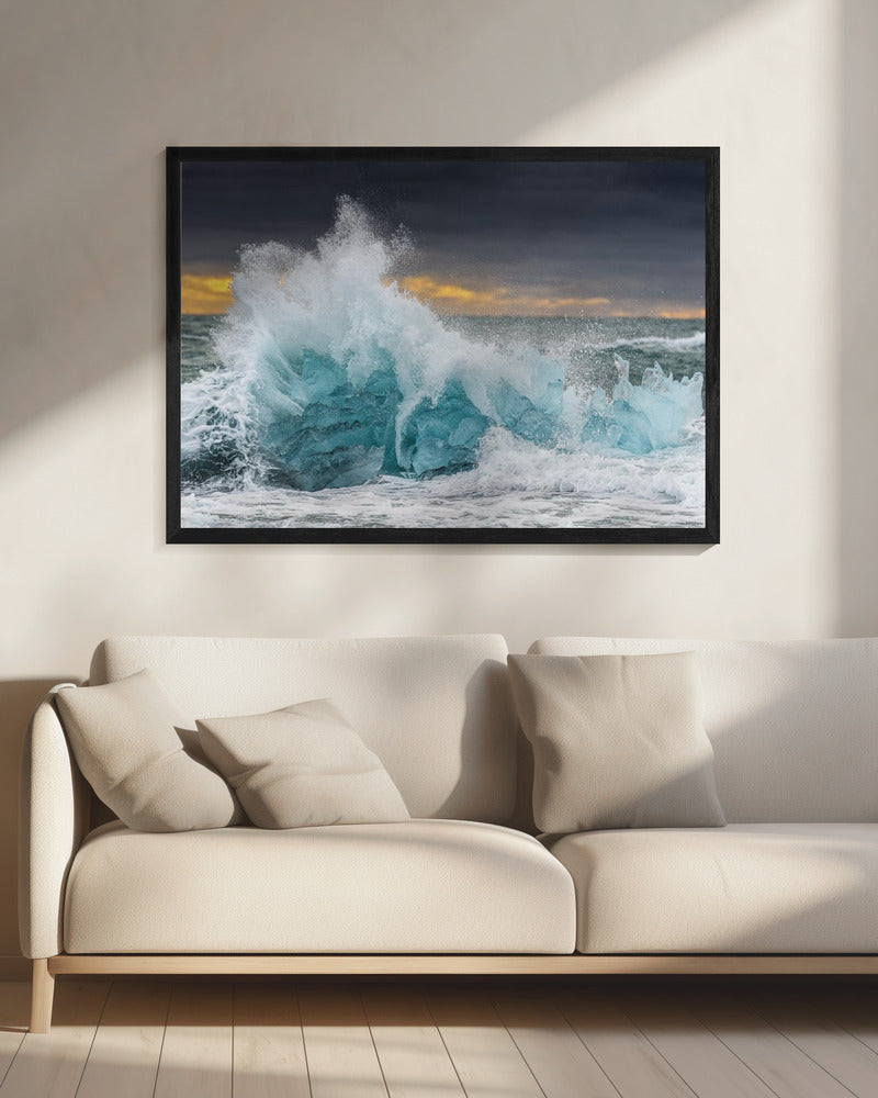 Icy wave | Canvas