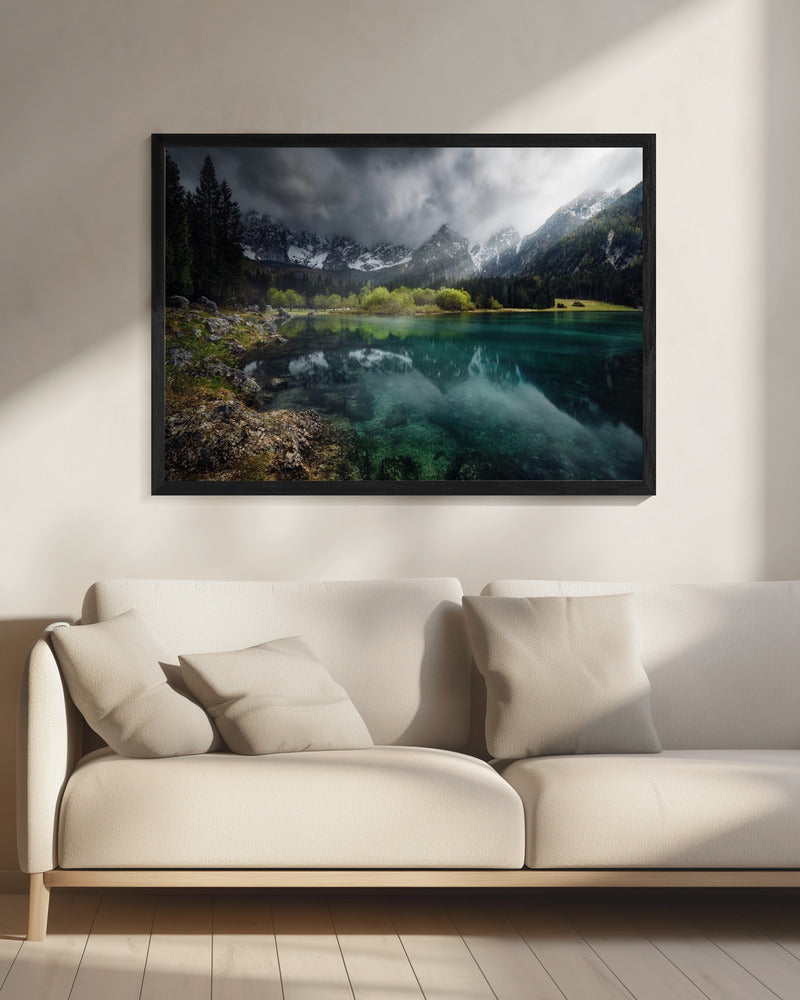 Azul turquesa. | Canvas