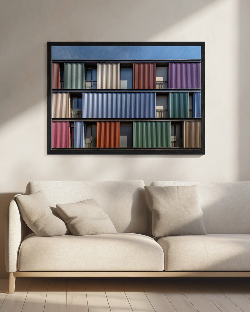 Coloured wall | Canvas