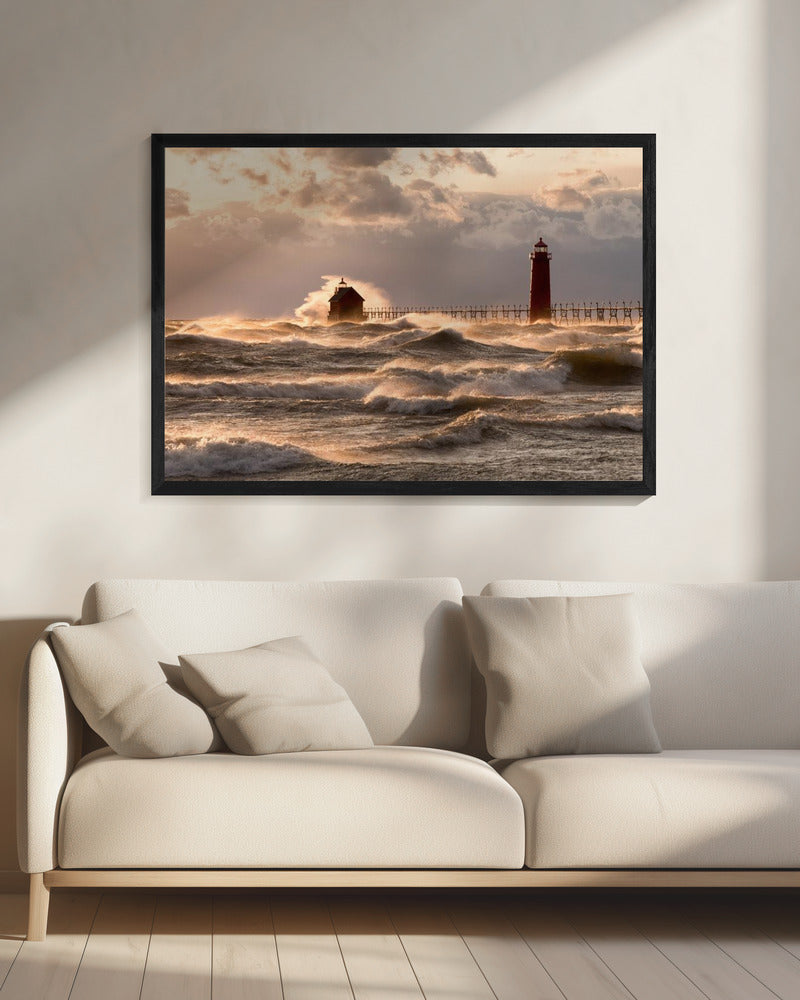 Raging Lake | Canvas