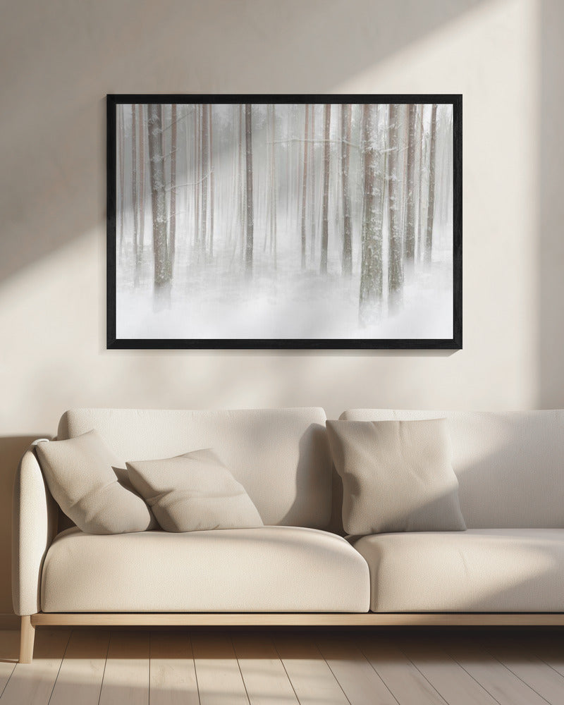 Winterforest in Sweden | Canvas