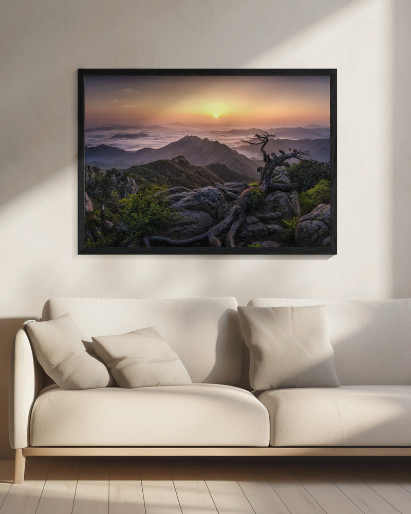 Sunrise on Top | Canvas