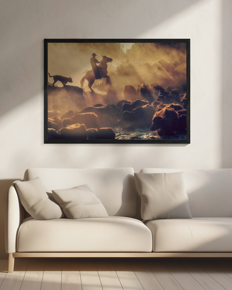 The buffalo shepherd | Canvas