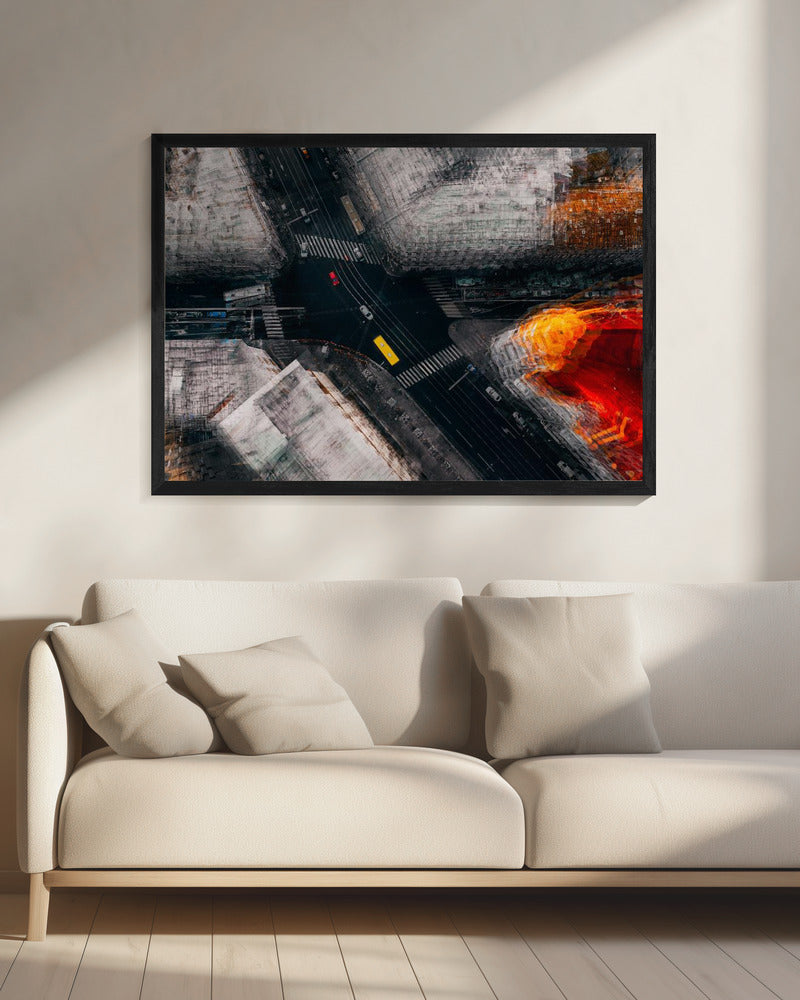 Moscow crossroad | Canvas