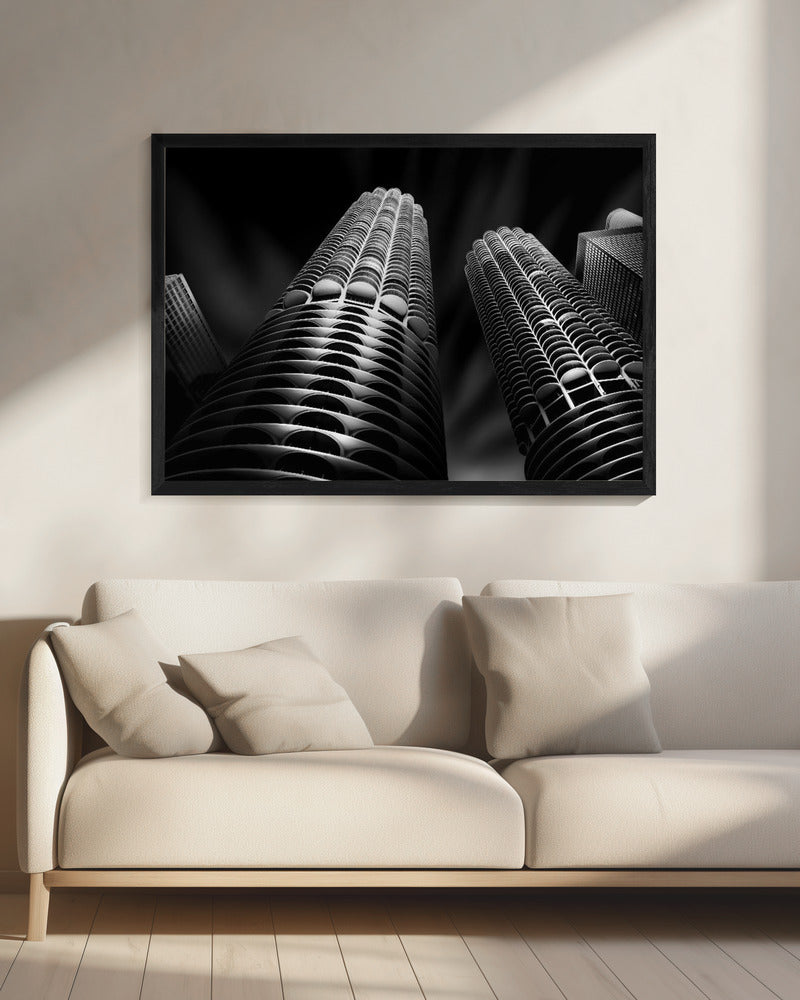 Marina City (Corn Cob) | Canvas