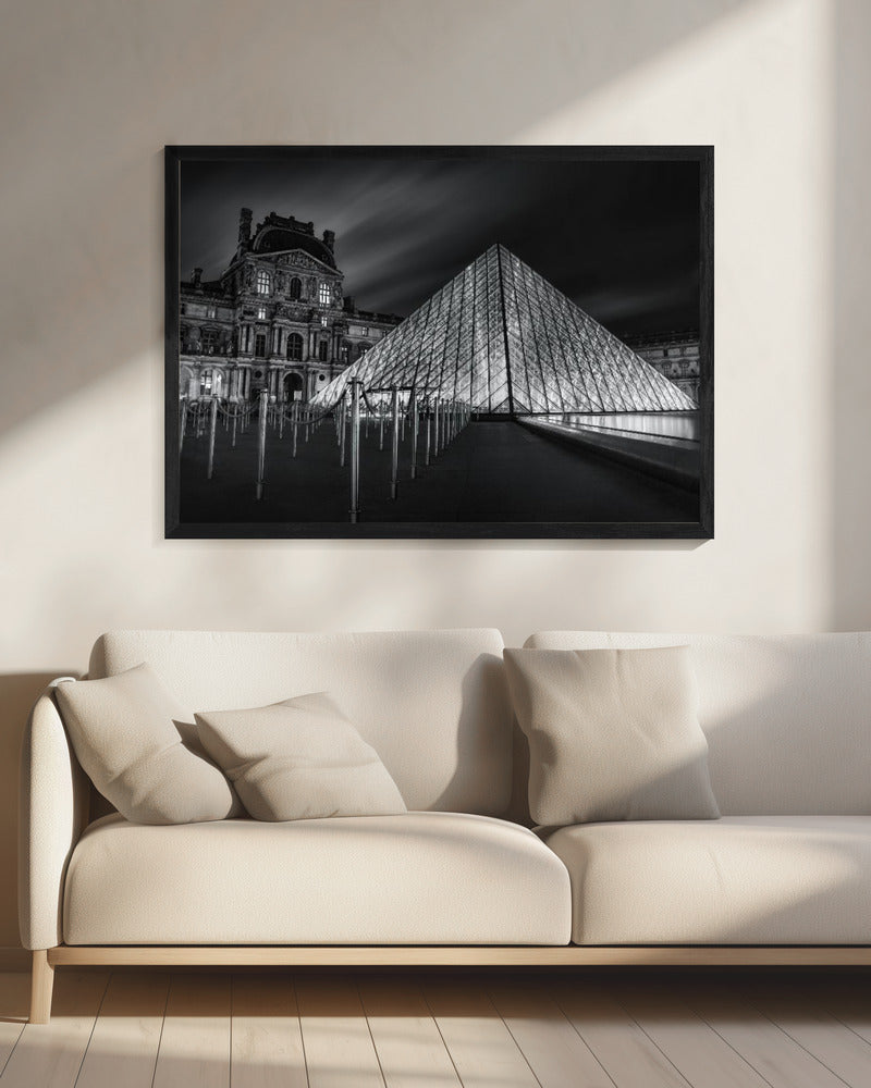 Louvre at Night | Canvas