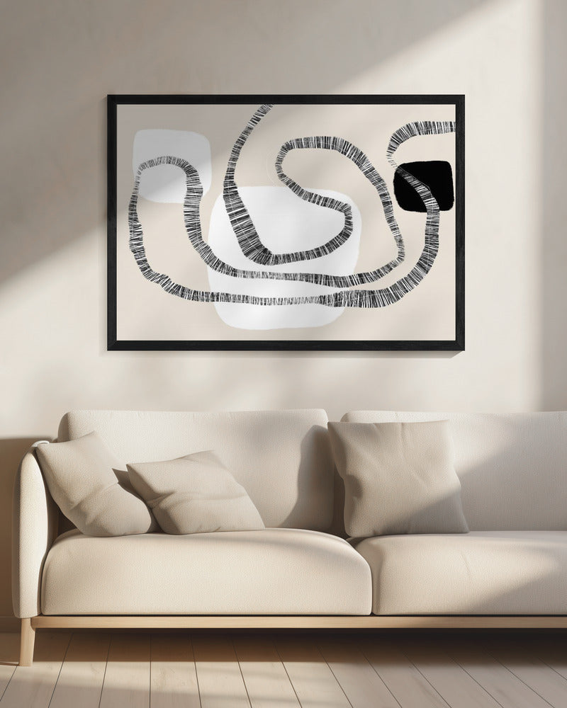 Bold Lines And Geometric Forms | Canvas