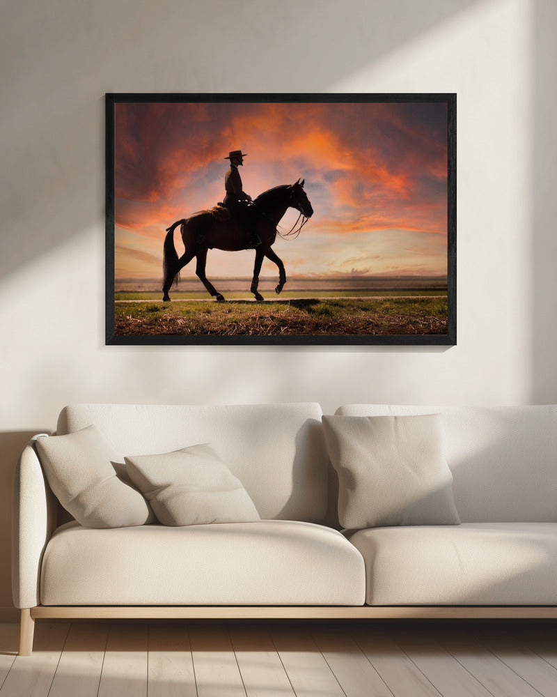 Evening ride | Canvas