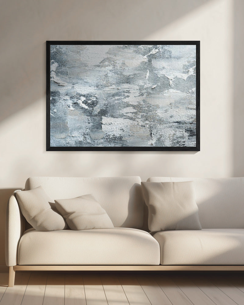 Cool Gray And White Tones | Canvas