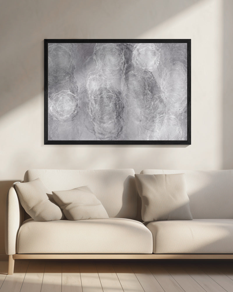 Monochrome Marble Texture | Canvas