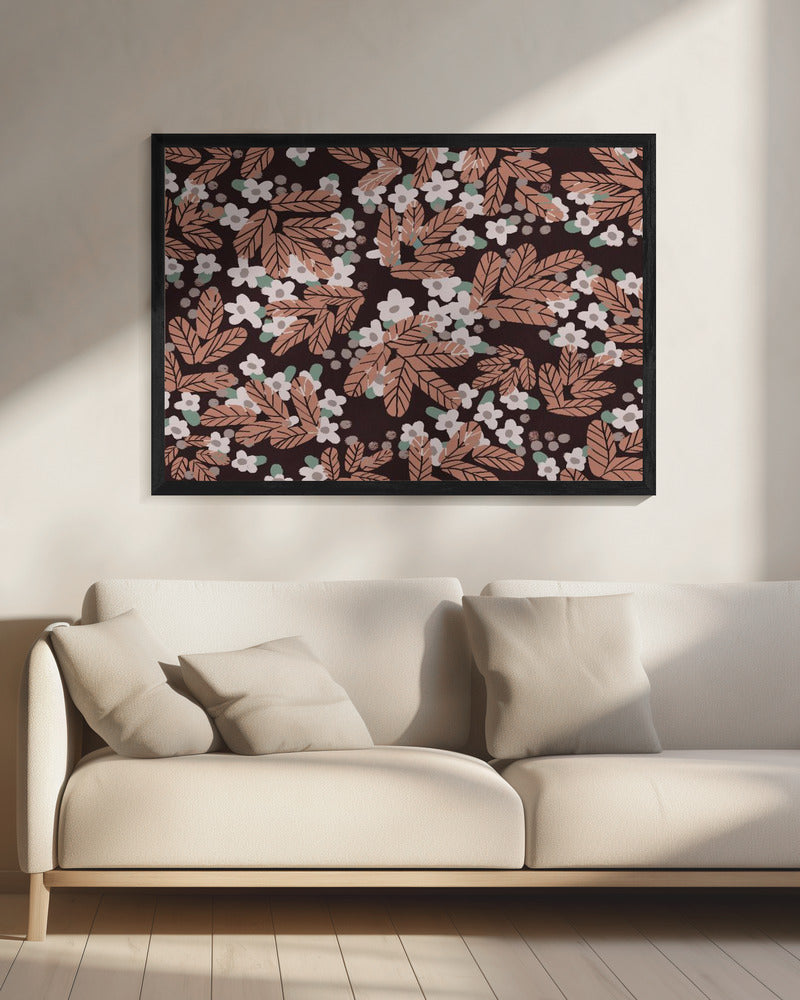 Autumn Blossom Pattern | Canvas