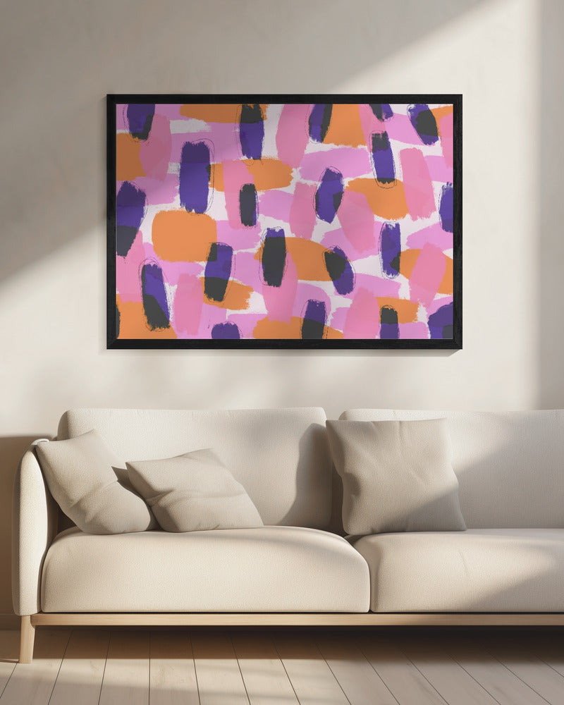 Bold Color Strokes | Canvas