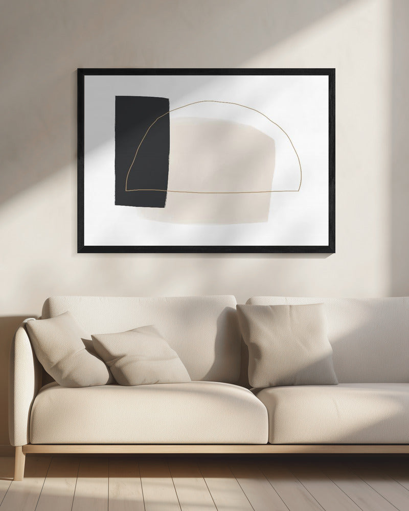 Curved Simplicity | Canvas