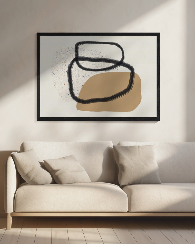 Organic Shapes And Earthy Tones | Canvas