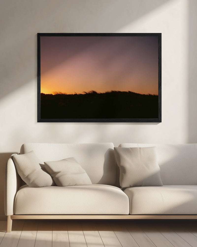 Dune Grass Sunset Horizontal | Canvas