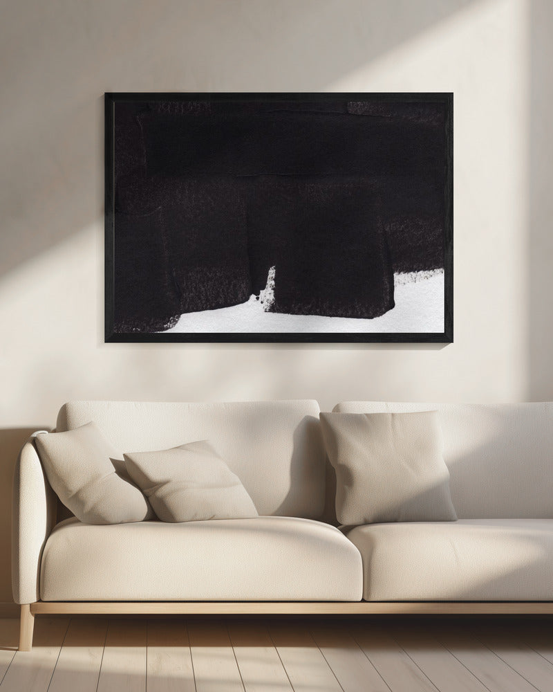 Deep Charcoal Dream | Canvas