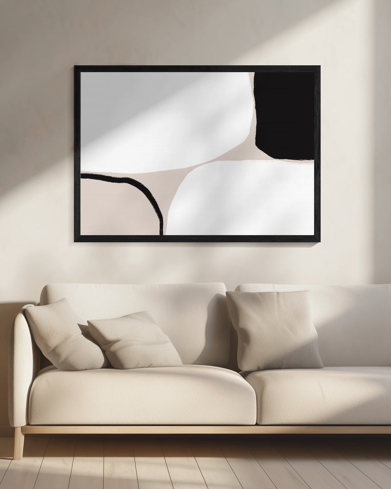 Monochrome Harmony | Canvas