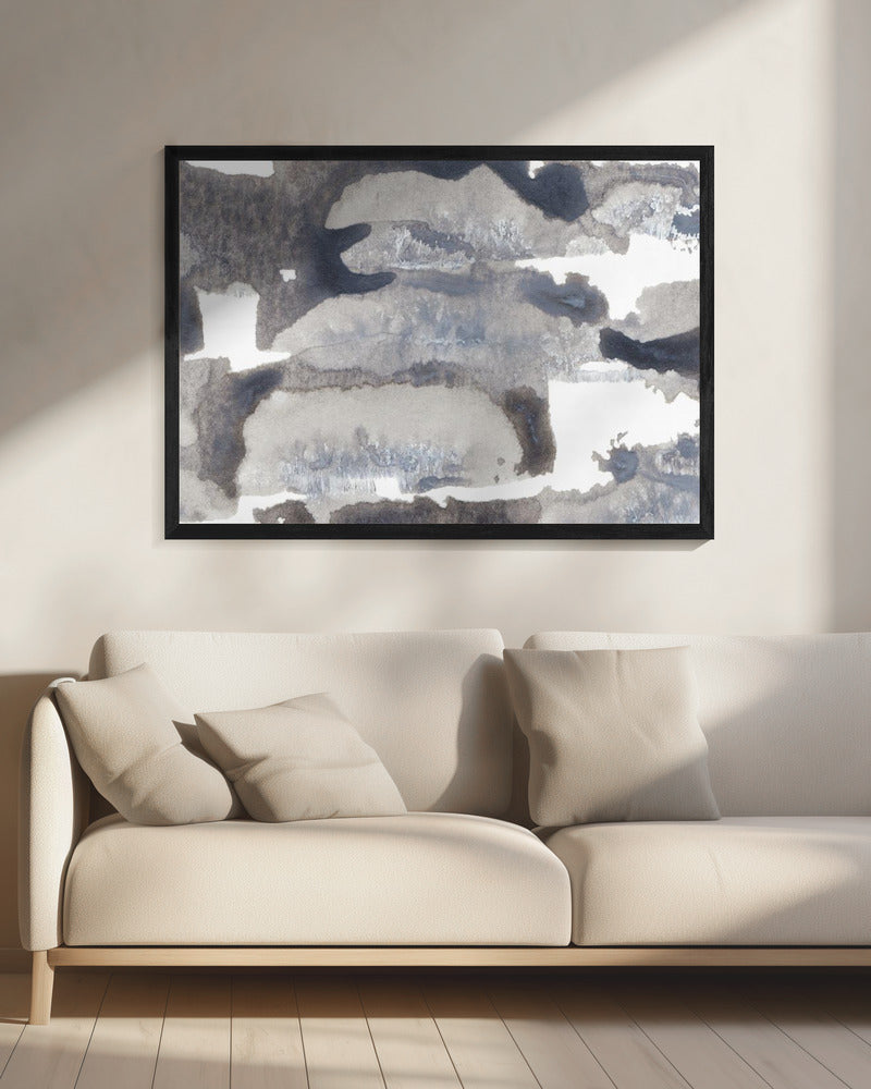 Blend Of Gray And White Tones | Canvas