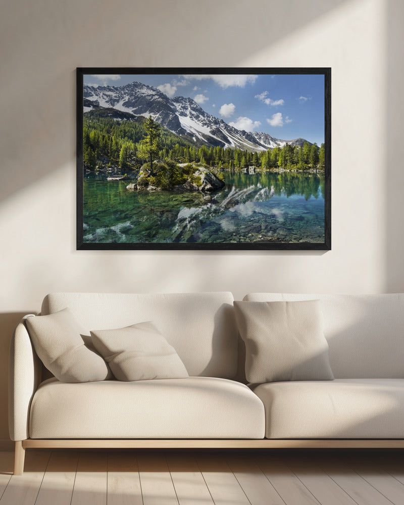 Green Mountain Lake | Canvas