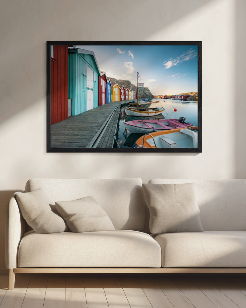 Colored Harbour | Canvas