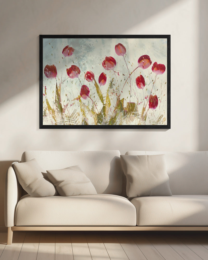 Happy tulips | Canvas
