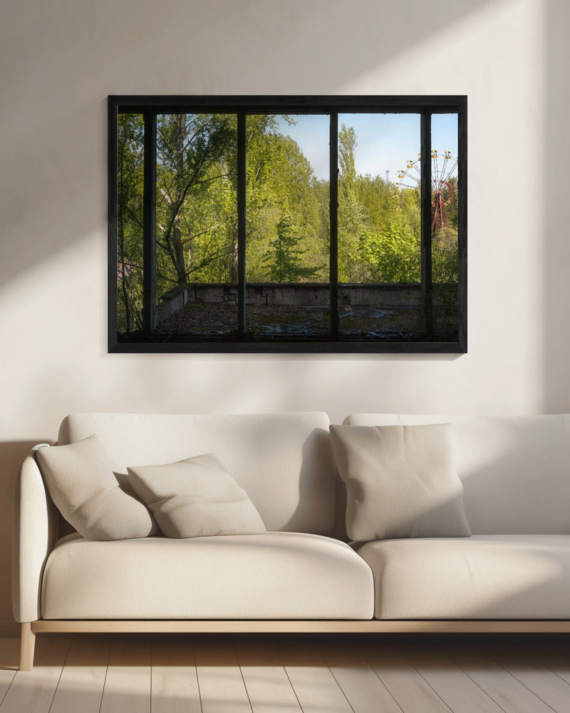 Ferris Wheel in Pripyat Chernobyl | Canvas